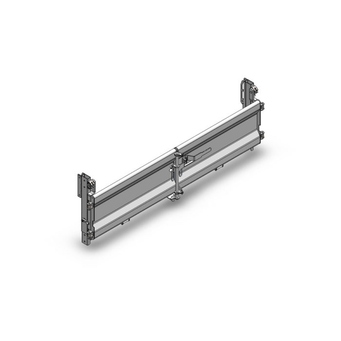 Porte arrière universelle en aluminium peint – Image 2