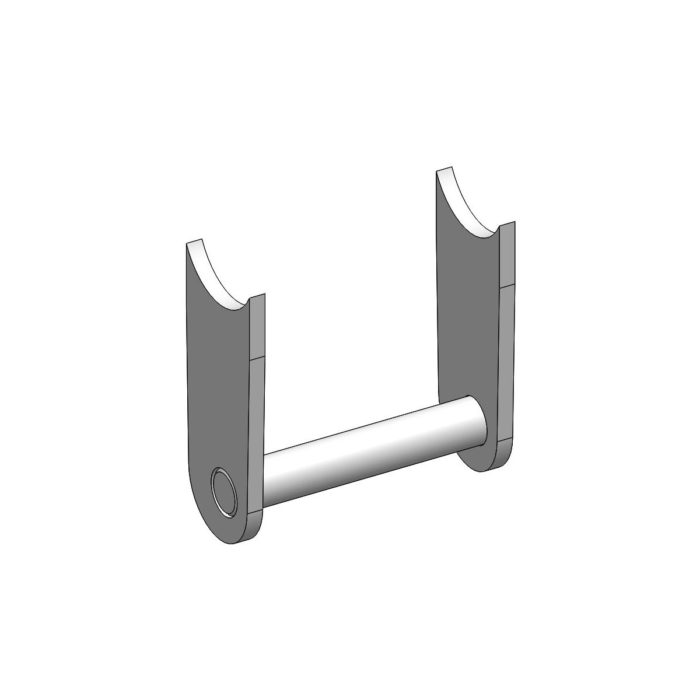 Etrier de clavetage de porte arrière automatique en acier