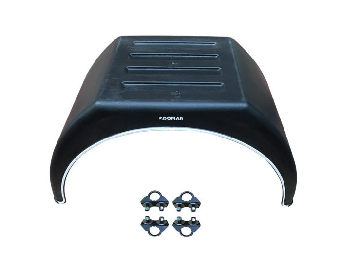 Aile pour Roues Jumelées en PVC, 4 étriers inclus