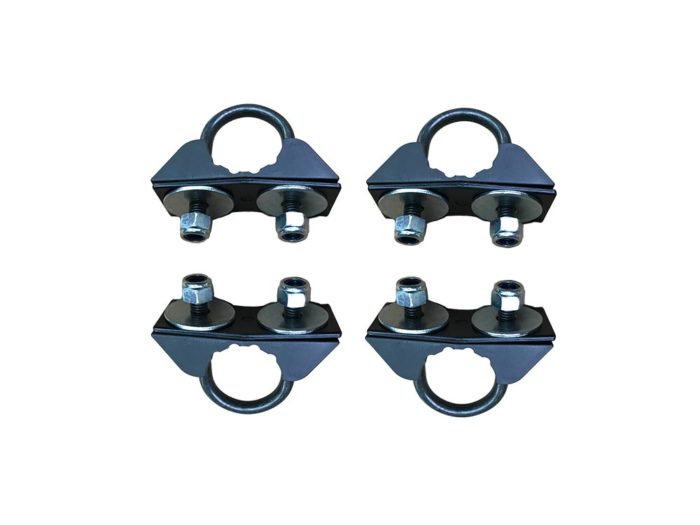 Lot de 4 colliers de fixation d'aile