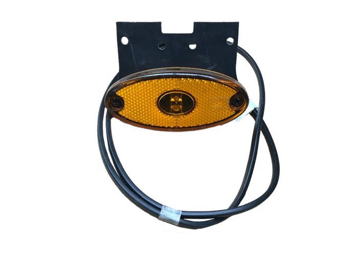 Lot de 4 feux de position latéraux orange à LED