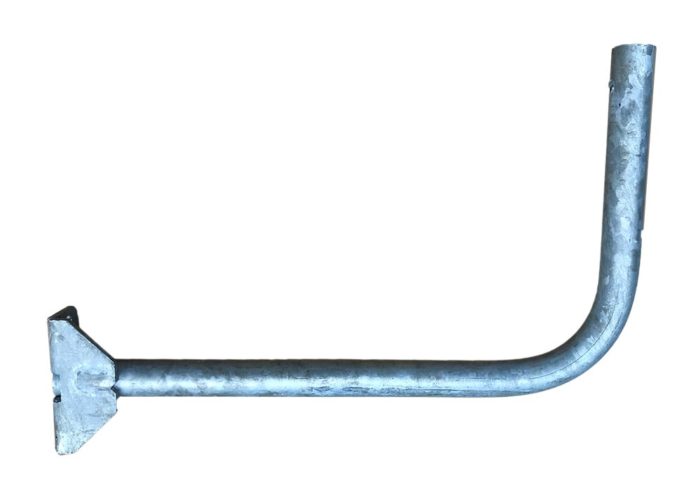 Support de pare cycliste coudé